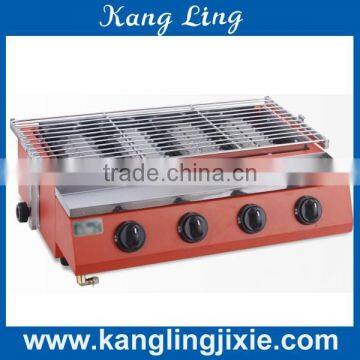 4 Small Head Gas Barbecue Grill Machine for Commercial Use photo-3