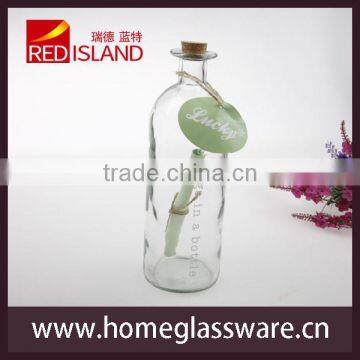 Station Glass Bottles Cork Tops Message Weddings Wish Jewelry Party Favors, photo-2