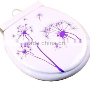 Adult PVC SOFT Printing Toilet Seat Cover, 17"/19" PVC Soft Toilet Seat, Print Toilet Seat photo-3