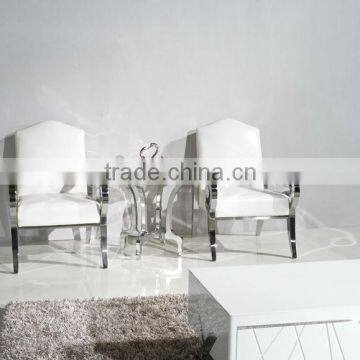 FC38 Living Room Stainless Steel Chair Arm Chair Modern Chair photo-5