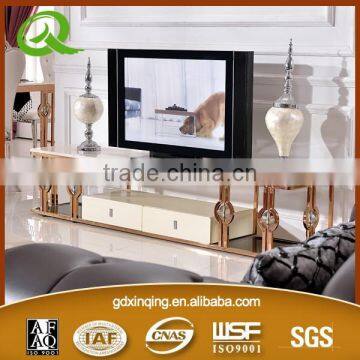 E383 Modern Design LCD TV Table Marble Top TV Stand Modern tv Cabinet photo-5