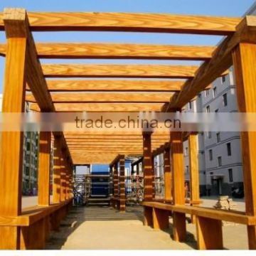 WPC pergola No smell wpc outdoor pergola column