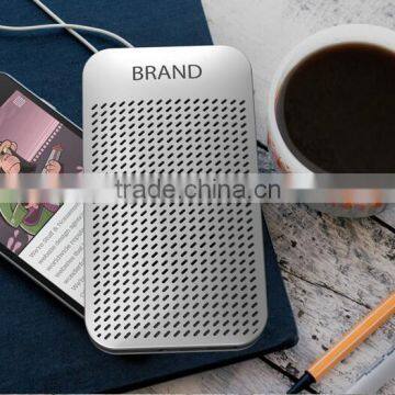 Multi-function Mobile Power Portable Speaker Super-thin Safe Polymer Batteries Bluetooth Stereo Mini Charging Treasure Speaker photo-3