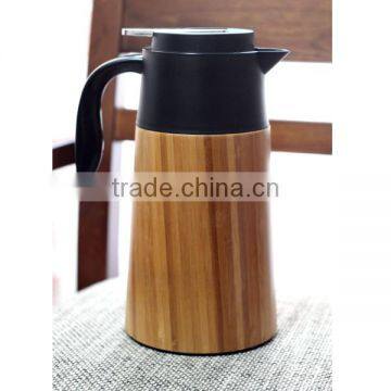 Authentic Natural Bamboo Insulation Pot Cute Design Wooden Mug Popular Wooden Tea Cup photo-2