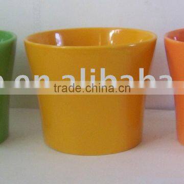 Lovely Rectangular Solid Color Ceramic Flower Pot