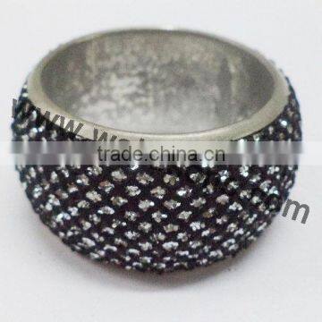 Napkin Ring Modern Decoration | SILVER NAPKIN RING | Wedding Wood Napkin Ring photo-6