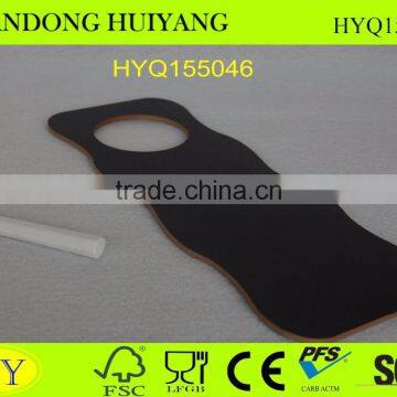 House Shape Chalkboard Wood Door Hanger photo-6