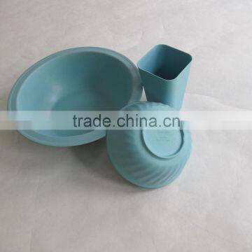 High Standard Hot Selling Biodegradable Bamboo Fiber Dinnerware Sets photo-3