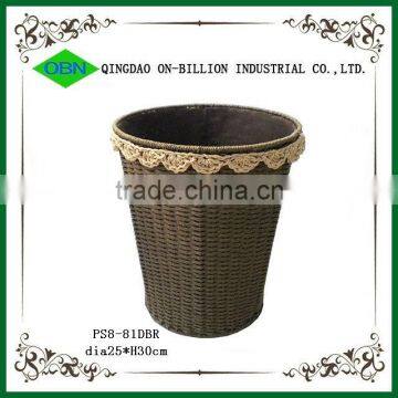 Cheap woven waste basket