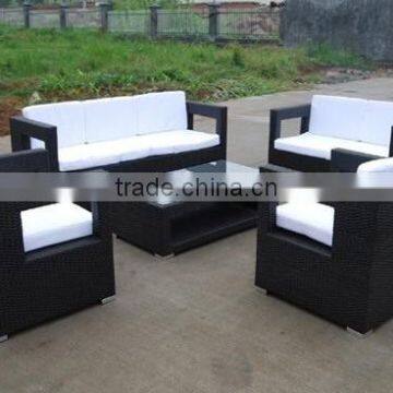 Fashionable Patio Wicker Sofa Set photo-5