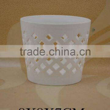 Bisque Firing Ceramic Tealight Candle Holder for Decoration photo-5