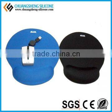 sublimation ergonomic mouse pad with wrist rest