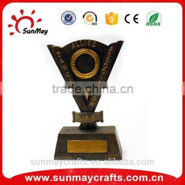 Wholesale custom polyresin ALLIED Dancing association trophy for sale