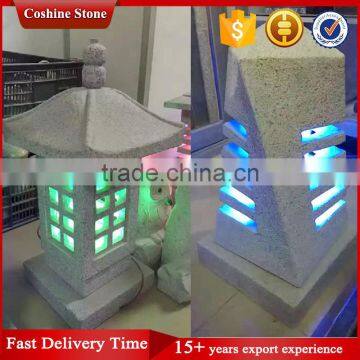 New Design Hand Carved Granite Chinese Stone Lantern photo-2