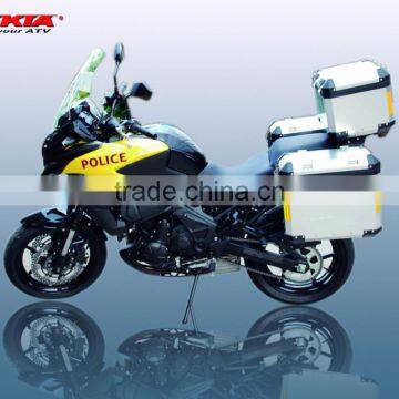 Motocycle aluminium helmet box