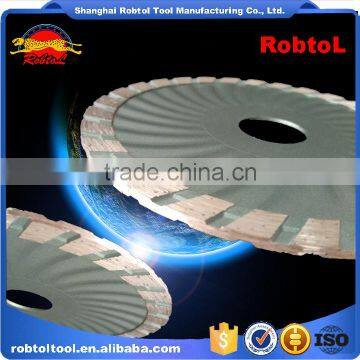 4" 105mm Turbo Rim Wave Diamond Saw Blade Angle Grinder Circular Cutting Disc Disk Wheel Universal Stone Brick Block Concrete photo-4