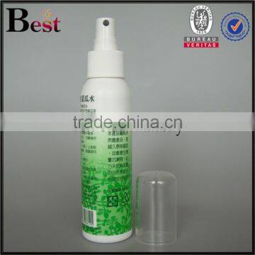 2017 Hot New Products Round Shoulder Screen Printing Cosmetic Toner Fragrance Perfume White 100ml Plastic Spray Bottle photo-4