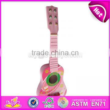 Лучшие продажи классических деревянных игрушек - детская электрическая гитара W07H014-S photo-4