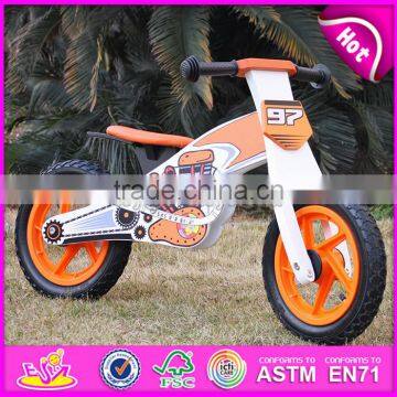 2017 New Fashion Best Boys Wooden Balance Bike W16C157-S photo-3