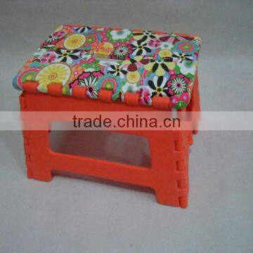 Decal 2016new! Cartoon Printing Plastic Folding Stool photo-3
