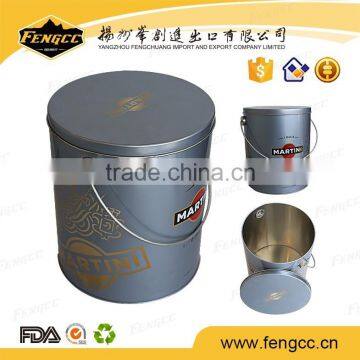 Fashion  mini oval tin lunch box