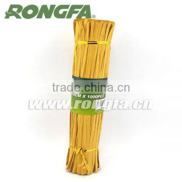 4mm x 20cm Gardening Use Kraft Paper Twist Ties for Vineyard photo-2