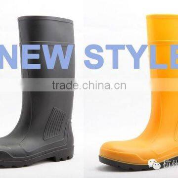 PVC Boot Gumboots Safety Work Rain Boots Protective Shoes for Construction Farming Mining Industry photo-5
