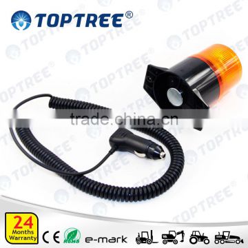 Toptree LED mini beacon light Magnetic revolving warning lights amber waterproof