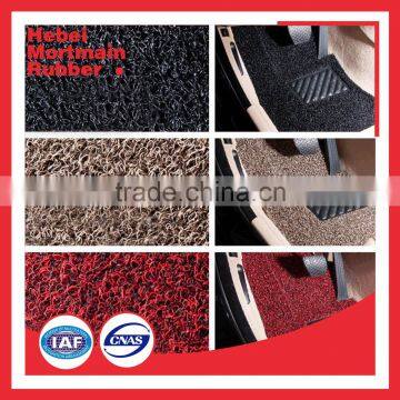 spinneret mat plastic pvc car floor mat