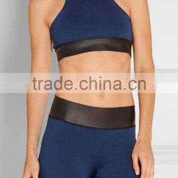 Latest Wholesale Activewear Stretch-jersey Sports Bra HSS5555