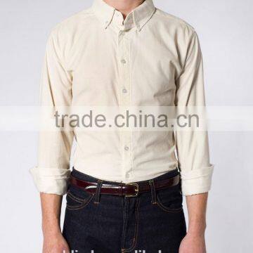 The Classic Collared Button-down Shirts Comfy 100% Cotton White Shirts photo-2