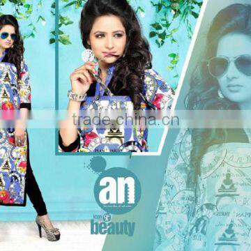 LADIES COTTON PRINTED KURTI photo-5