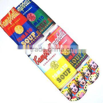 Full Printed Men Dye Sublimation Printing Sock photo-5