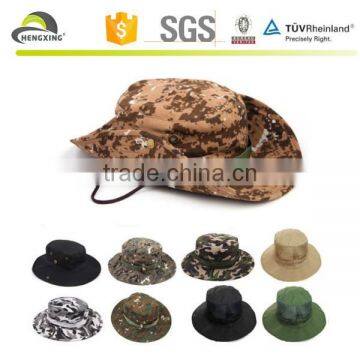 Fishing bucket hat with string bulk , cheap wholesale bucket hats