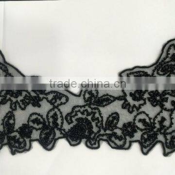 Latest Machine Crochet Bead Neck Lace for Gatment photo-1