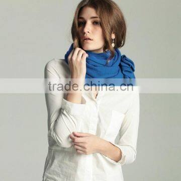 Pure mongolian cashmere scarf knitted pattern