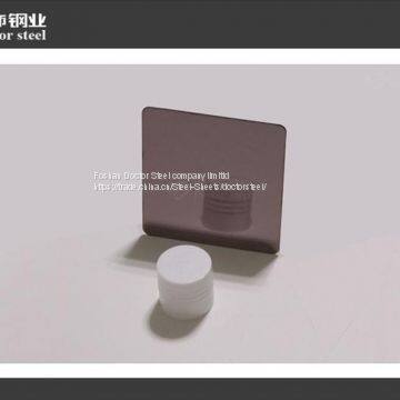 1mm Thickness Super Bronze Color Mirror Stainless Steel Plate photo-2