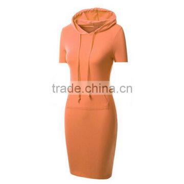 oem wholesale blank high quality plain long hoodie garment,custom fashion ladies pullover hoodies