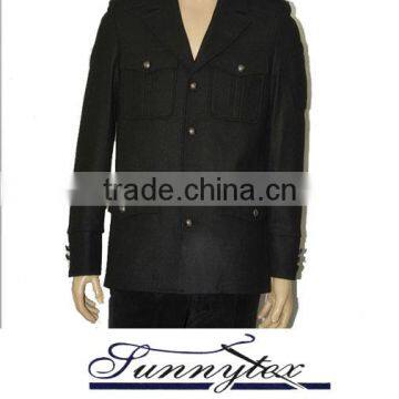 Convertible Collar Warmer Wool Jacket photo-1