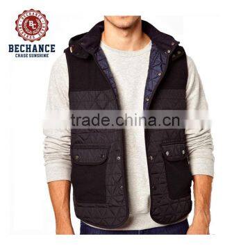 Sleeveless Jacket With Hood for Men