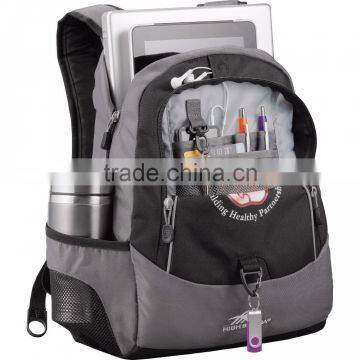 High Sierra Mojo 15" Computer Backpack - Has Padded Interior Laptop Sleeve, TechSpot IPad Pocket and Comes With Your Logo. photo-3