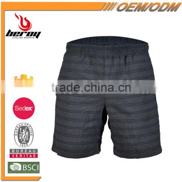 BEROY china factory cheap gym wear lightweight fabric trial running shorts