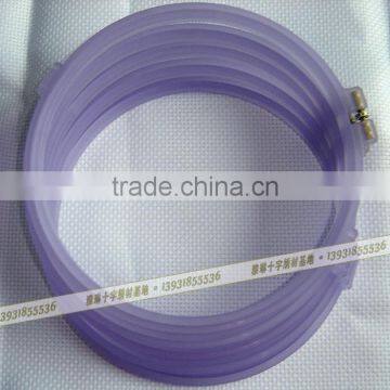 Sleeve Stretc Colorful Embroidery Frames Plastic Hoops Frosted Embroidery Hoop Craft Purple Hand Hoops Tambour Cross Stitch 18cm photo-2