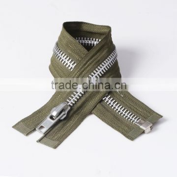 #8 o/e aluminum Metal Zipper or Zips