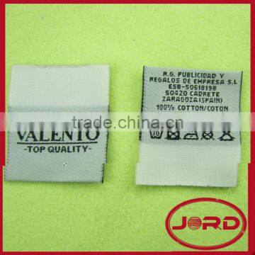 garment wash care labels