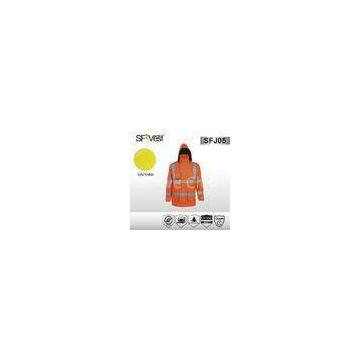 Man Safety hi vis reflective clothing motorcycle jacket EN ISO 20471