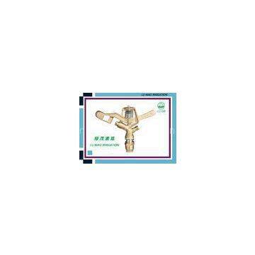 Brass Pulsating Sprinkler Adjustment , Impact Lawn Sprinklers Female Threaded
