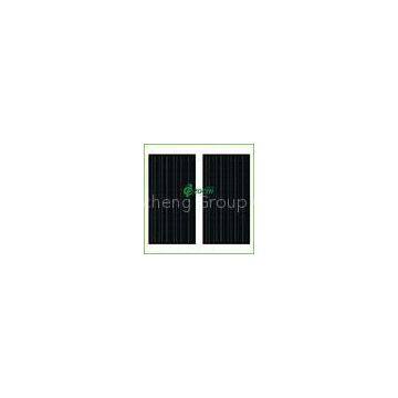 Commercial 195 Watt EVA rooftop Black Solar PV Panels with Anodized Aluminum Frame