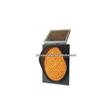 Solar Traffic Blinker Flashing Sunflower LED Warning Light