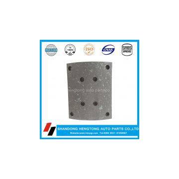 WVA 19582 heavy truck spare parts brake liner